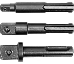 YATO YT-04686 / Sada adaptérů SDS+ 3 ks / 1/4" | 3/8" | 1/2"