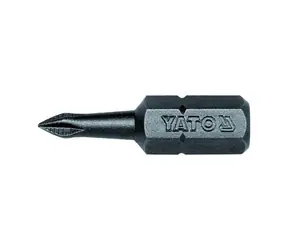 YATO YT-7806 / Bit křížový 1/4" PH0 x 25 mm / 50 ks