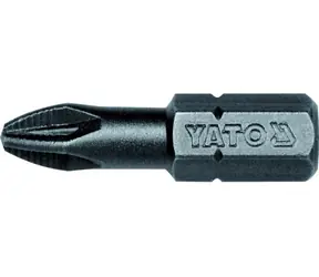 YATO YT-7811 / Bit křížový 1/4" PZ2 x 25 mm / 50 ks