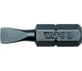 YATO YT-7802 / Bit plochý 1/4" 5 x 25 mm / 50 ks