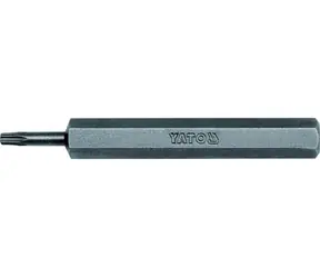 YATO YT-7951 / Bit TORX s otvorem 8 mm T10 x 70 mm / 20 ks