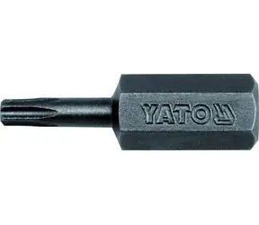 YATO YT-7909 / Bit TORX s otvorem 8 mm T15 x 30 mm / 50 ks