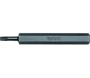 YATO YT-7952 / Bit TORX s otvorem 8 mm T15 x 70 mm / 20 ks