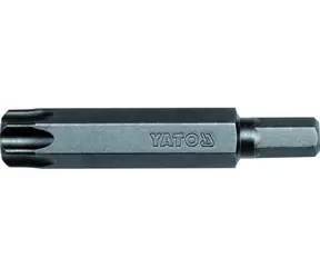 YATO YT-7961 / Bit TORX s otvorem 8 mm T60 x 70 mm / 20 ks