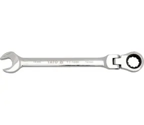 YATO YT-1684 / Klíč očkoplochý ráčnový 18 mm s kloubem