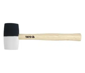 YATO YT-4604 / Palička gumová 780 g / černobílá