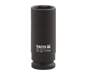 YATO YT-1179 / Nástavec 1" rázový šestihranný hluboký 36 mm / CrMo