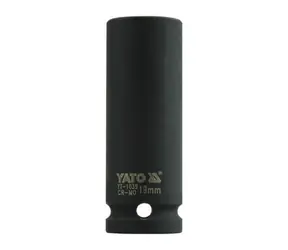 YATO YT-1039 / Nástavec 1/2" rázový šestihranný hluboký 19 mm / CrMo
