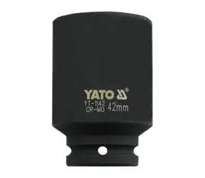YATO YT-1142 / Nástavec 3/4" rázový šestihranný hluboký 42 mm / CrMo
