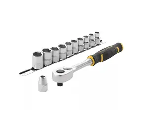 Stanley FMMT82680 / Ráčna 3/8" s bity a hlavicemi FatMax / 120 zubů 