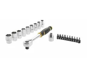 Stanley FMMT82681 / Ráčna 1/2" s bity a hlavicemi FatMax / 120 zubů 