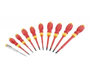 Stanley STHT60032 / Sada izolovaných šroubováků / 10 typů / do 1000V