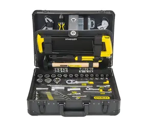 Stanley STMT98109 / Velká sada nářadí 1/4" a 1/2" / 142 dílů / kufr