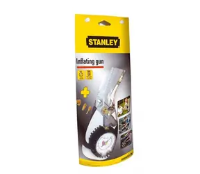 Stanley 150540XSTN / Vzuchová pistole / manometr / 10 bar / 3 hroty 