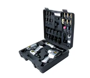 Stanley 8221074STN / Sada pneumatického nářadí / utahovák / ráčnový klíč / kladivo / bruska