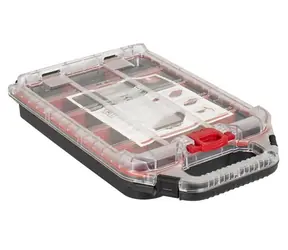 Keter Stack'N'Roll Malý organizér černá / organizér drobných dílů / 51.5 x 11.5 x 34.5 cm