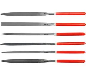 YATO YT-6161 / Sada pilníků jehlových 4 x 160 mm 6 ks