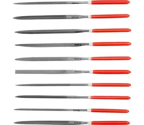 YATO YT-6165 / Sada pilníků jehlových 5 x 180 mm 10 ks