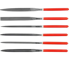 YATO YT-6162 / Sada pilníků jehlových 5 x 180 mm 6 ks