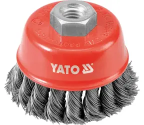 YATO YT-4767 / Kartáč drátěný čelní M14 x 60 mm
