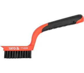 YATO YT-6349 / Kartáč drátěný ruční 180 mm / nylon