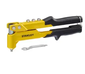 STANLEY 6-MR100 / Nýtovací kleště pákové / 2-5mm / Úhel nýtovací hlavice 90°