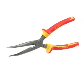 Stanley 0-84-008 / Kleště se zahnutými čelistmi 200mm / VDE 1000V