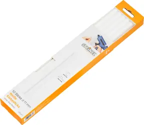 Steinel lepicí tyčinky 11mm 250G bílá 10ks / 250mm