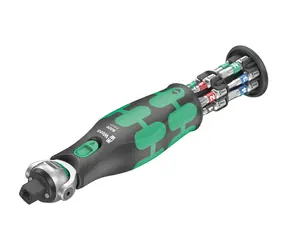 WERA 8009 Zyklop Pocket Set 1 / Bitový šroubovák / 1/4" a 3/8"