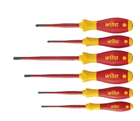 Wiha 36455 Sada šroubováků SoftFinish electric slimFix / 6 šroubováků