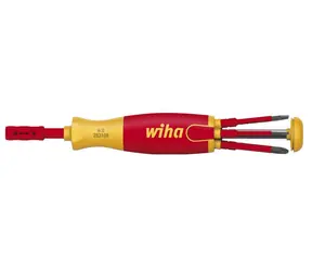 Wiha 38611 Šroubovák se zásobníkem nástavců LiftUp Electric / 6 nástavců 