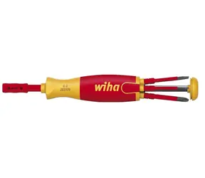 Wiha 38613 Šroubovák se zásobníkem nástavců LiftUp Electric / 6 nástavců 