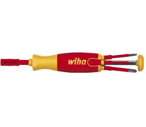 Wiha 41158 Šroubovák se zásobníkem nástavců LiftUp Electric / 6 nástavců 