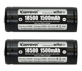 Wiha 41914 Sada akumulátorů 18500 Li-Ion 2ks / 1500mAh