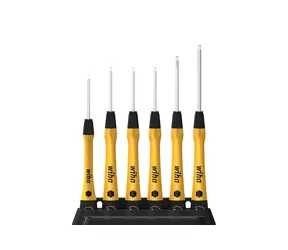 Wiha 43708 Sada jemných šroubováků PicoFinish ESD / 6 šroubováků / TORX