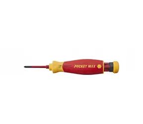 Wiha 45296 Šroubovák se zásobníkem nástavců PocketMax Electric / 4 nástavce