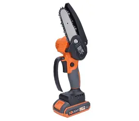 Solight RNP100A1 / Aku řetězová ruční pila / 100 mm / 21 V / 2 Ah