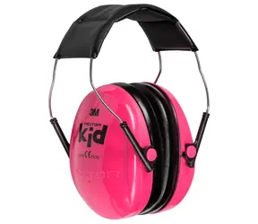 3M Peltor KIDR růžová / dětský mušlový chránič sluchu 27 dB / od 5 let