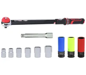 KS Tools Momentový klíč ERGOTORQUEprecision 1/2" / 20-200 Nm / 11 dílů