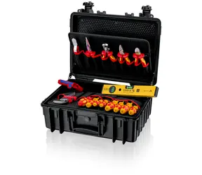 Knipex 002134HLS2 Robust23 Start Elektro Kufr na nářádí s vybavením pro elektrikáře