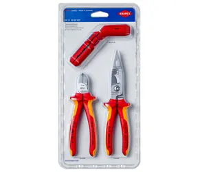 Knipex 003130BKV01 Sada pro elektroinstalace 3 ks nástrojů