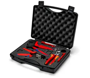 Knipex 979104V01 MC4 Kufr s vybavením pro fotovoltaiku se 7 kusy nářadí