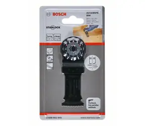 BOSCH AIZ 32 BB / Ponorný pilový list na dřevo / BiM / Šířka 32 mm / Hloubka 40 mm / Rozteč zubů 1.8 mm