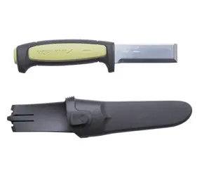 Morakniv Pro Chisel (C) černo-zelená / řezbářské dláto / uhlíková ocel / délka čepele 7.5 cm / tloušťka čepele 3.1 mm 