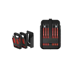 Wiha 43161 Sada nástavců slimBit electric 12 ks / TORX / TORX Plus / 2x Box slimBit