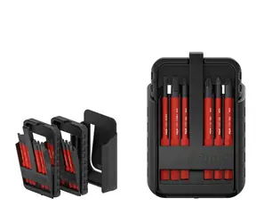 Wiha 43162 Sada nástavců slimBit electric 12 ks / Plochý / Phillips / Pozidriv / TORX / PlusMinus|Pozidriv