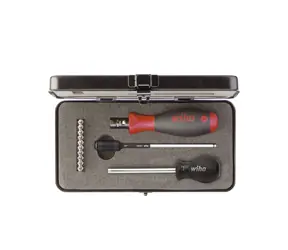 Wiha 34614 Sada momentových šroubováků TorqueVario-S 14 ks / 0.8-5.0 Nm / TORX / TORX Plus