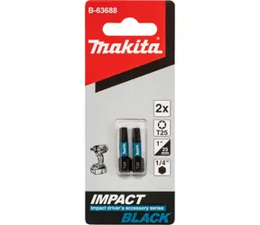 Makita B-63688 Bit T25x25mm 2 ks