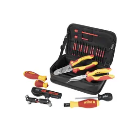 Wiha 45289 Sada nástrojů instalace nástěnného boxu / 23 dílů