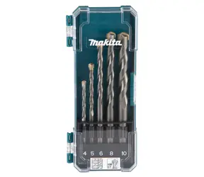 Makita D-72877 sada vrtáků do zdiva a kamene 4-10mm 5 ks